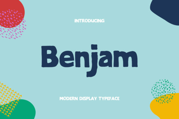 Benjam: A Bold Display Font That Elevates Your Brand