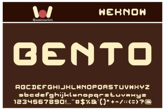 Bento Font: A Fancy Display Typeface for Standout Branding
