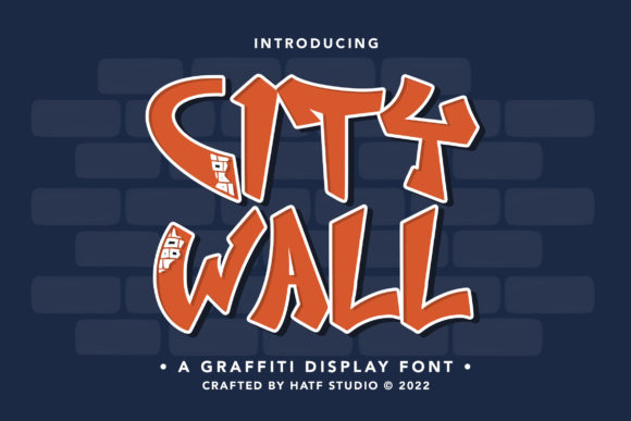 City Wall Display Font for Bold, Memorable Branding