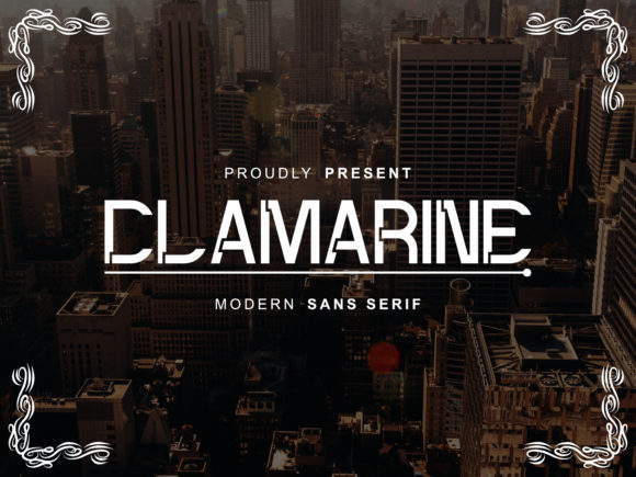 Clamarine: A Timeless Display Font for Brand-Forward Campaigns