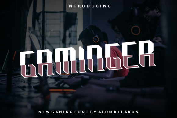 Gaminger Display Font for Bold Branding and Social Impact
