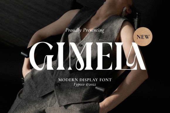Gimela: A Modern Display Font for Standout Campaign Typography