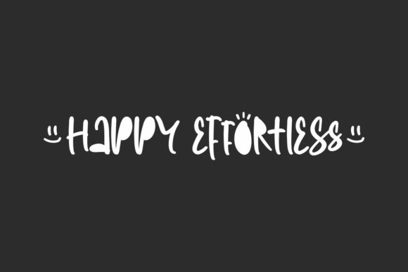 Happy Effortless Font for Small Business Branding