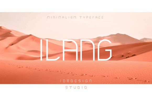 Ilang Font: Minimalist Display Typeface for Clear, Aesthetic Campaigns