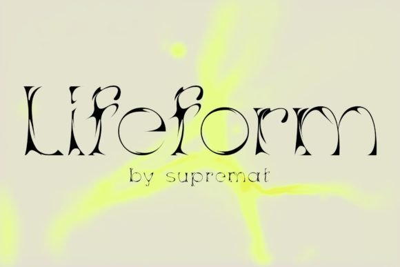 Lifeform: A Modern Display Font for Editorial Calm