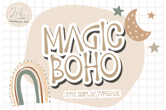 Magic Boho: A Playful Display Font That Elevates Small Business Branding