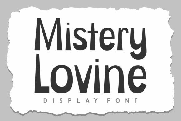 Mistery Lovine: A Sharp, Thin Display Font for Brand Clarity