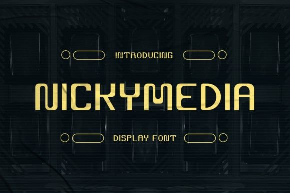 Nickymedia: A Handcrafted Display Font Worth Downloading