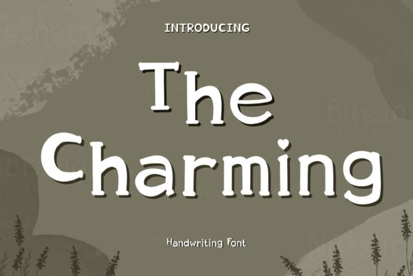 The Charming Display Font for Playful Brand Identity