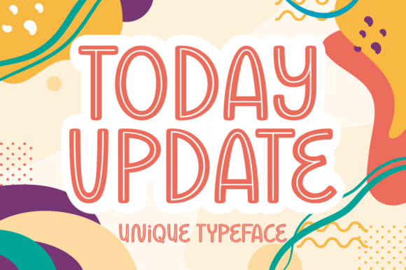 Today Update: A Modern Inline Display Font for Scroll-Stopping Brand Content