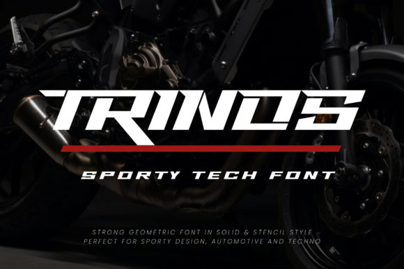 Trinos Font for Bold, Modern Brand Identity