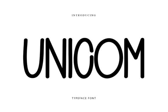 Unicom: A Bold All-Caps Display Font for Modern Digital Brands