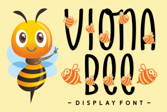 Viona Bee Display Font for Playful, Memorable Branding